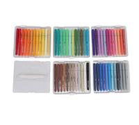 WOHPNLE Pennarello acrilico penna, set di vernice a 60 colori set multifunzionale Penna liquida dritta portatile per opere d'arte dettagliate artigianato vibranti semplici scarabocchi