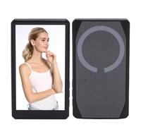 WOHPNLE Schermo selfie con fotocamera posteriore Vlog magnetico, schermo selfie HD 1080P Monitor doppio telefono WiFi Batteria da 1500 mAh Monitor fotocamera posteriore per registrazione (negro)