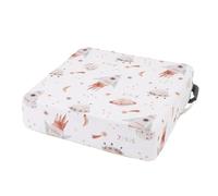 WOHPNLE Sedile di booster per bambini per tavolo da pranzo, sedile da pranzo portatile con fondo non slip e coperchio rimovibile lavabile per uso della sedia da cucina