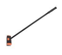 WOHPNLE Set di spazzole per Erbacce, rimozione Muschio Multifunzionale a Manico Lungo con testine triangolari e rettangolari per la Pulizia del Cortile del Giardino del Patio