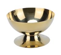 WOHPNLE Stainless Steel Footed Dessert Cups, Serves Yogurt Ice Cream Pudding Clear Pudding Yogurt Appetizer Charcuterie for Home Parties Restaurants (Short)