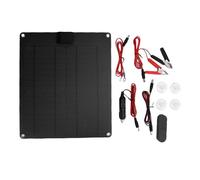 WOHPNLE USB Portable Solar Panel, 30W IP67 Water Proof Solar Trickle Charger Set with Controller for Cell Phone Car Boat RV