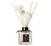WOHSEROM Glockenblume - Bastoncini profumati per ambienti, 50 ml, profumo di fiori freschi e boschi, diffusore con 6 bastoncini di rattan, deodorante a lunga durata per camera da letto e soggiorno