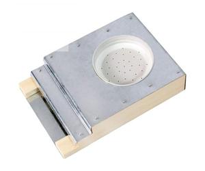 Woideklu Alimentatore per Alveare Mangatoia Ingresso Distributore Sciroppo Feeder Coloniale Corpo Rettangolare in Legno Sezione Scorrevole Laterale Adatto per