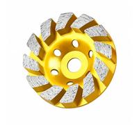 Woideklu Diamantata a per Levigatura Pietra Disco Abrasivo per Superfici in Marmo E Granito Adatta per Lavori di Costruzione E Manunzione Edilizia, 4 Pollici