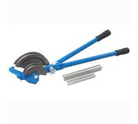 Woideklu Piegatubi Industriale Piegatubi Manuale Curvatubi Attrezzo Curvatubi con Doppio Canale E Impugnature Antiscivolo per 15mm E 22mm Pieg Gradi Adatto a, color to 2, Curvatubi Combinato