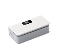 Woideklu Sealing Machine Macchina Sigillatrice Portatile Sacchetti Ricaricabile Display Digitale Regolazione Temperatura Adatto per Cucina Viaggi Campeggio Conservazione Snack, Bianco