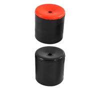 Woideklu Set di 2 Giocattoli Divertenti E con Dispositivi, Resistenti E Originali, Perfetti per Le Feste dei Bambini. Ideali Come Regalo, Rosso Nero