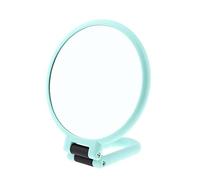 Woideklu Specchio Trucco Doppio Lato Specchio Ingrandimento Specchio Da Contatore Specchio Da Rasatura Struttura in Plastica E Vetro Superficie Luminosa Adatto, X10, come descritto