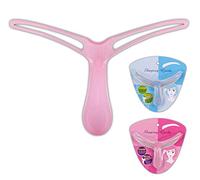 WOIWO 2 PCS Thrush Card Stereo Thrush Assistant Tool 2 Generazione Hollow Sopracciglio Carta Cosmetica Sopracciglio Strumento di Modellatura