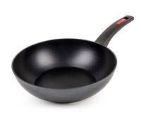 ZANETTI EVOLUTION WOK 1 MANICO CM 28 ADATTA INDUZIONE RIVESTIMENTO ANTIADERENTE