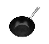 GSW Avanti 166706 - Wok in acciaio al carbonio, 28 cm, colore: Nero