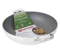 Aeternum Bialetti Wok Saltapasta 36cm 2 Manici Induzione Antiaderente Pietra