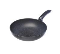 WOK ETNEA 28 CM ALLUMINIO NERO ANTIADERENTE CUCINA STANDARD
