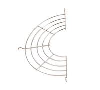 Wok Fry Pan Pot Ripiani in acciaio inox Cibo Rack di raffreddamento per Fry Pan Scolapiatti per Tempura Pollo fritto(Large)