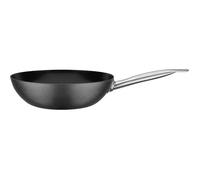 Wok in acciaio al carbonio - GSW - AVANTI - 28 cm - Induzione