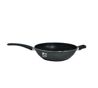 WOK PADELLA SALTAPASTA ANTIADERENTE NERA CON MANICO ø28 cm