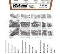 Wokape 240Pcs Kit di molle a compressione assortite in 15 misure, mini molle di prolunga in acciaio inox per riparazioni di negozi e case