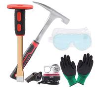 Wokape 6Pcs Scalpelli per muratura Attrezzatura Kit Attrezzature, Piecesmasonry Scalpelli per Demolish Muratura Carving