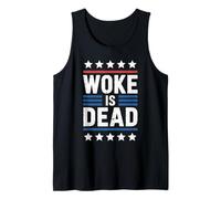 Woke Is Dead Funny Canotta