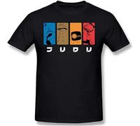 WOKERUI Cowboy-Bebop Mens T Shirt Man's Leisure O-Neck Top Tshirt Size S