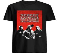 WOKERUI Nobody Expects The Spanish Inquisition 84 Cotton Short Sleeve T Shirt for Men Size XL