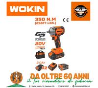 WOKIN AVVITATORE IMPULSI BATTERIA GP20V 620333