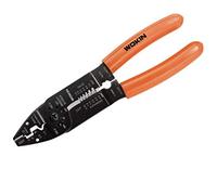 Wokin Pinze per spelatura e crimpatura (215 mm, arancione/nero)