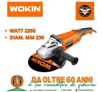 Smerigliatrice angolare 784923 wokin volt 230 watt 2350 mm 230