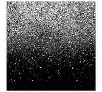 WOLADA 3 x 3 m fondale argenteo glitter sfondo a pois argentati sfondo bokeh sfondo nero e argento sfondo per matrimonio sfondo argenteo per feste in vinile sfondo fotografico FW18