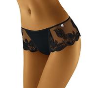 Wolbar Culotte Femminili con Ricami WB405, Nero,L