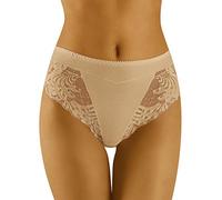 Wolbar Mutande A Vita Alta per Donna WB408, Beige,XL