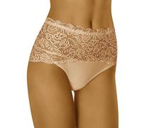 Wolbar Mutande con Pizzo per Donna WB414, Beige,M