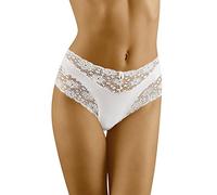 Wolbar Mutandine A Vita Alta per Donna WB13, Bianco,S