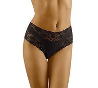 Wolbar Mutandine A Vita Alta per Donna WB13, Nero,M