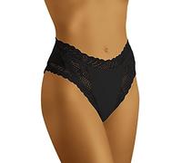Wolbar Mutandine A Vita Alta per Donna WB55, Nero,XL