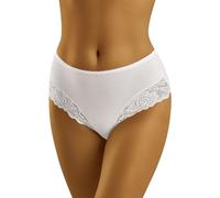 Wolbar Mutandine per Donna WB43, Bianco,XXL