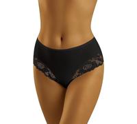 Wolbar Mutandine per Donna WB43, Nero,XL
