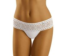 Wolbar Slip Femminile con Pizzo Diamond 3519, Bianco,S