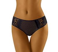 Wolbar String per Donna WB101, Nero,L