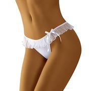 Wolbar String per Donna WB121, Bianco,M