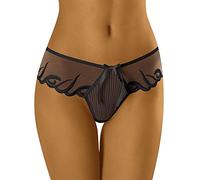 Wolbar String per Donna WB14, Nero,M