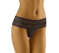 Wolbar String per Donna WB92, Nero,S