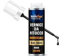 WoldoClean Stick Nero per ritocchi per Rimuovere i Graffi dalla Vernice 12ml - Vernice acrilica 1K ad Asciugatura Rapida e Lucida
