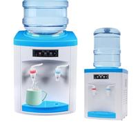 WOLEGM Distributore di Acqua Calda Da 550 W, 4,5 - 18,9 l, A Risparmio Energetico, Per Acqua Calda e Refrigerata, Bianco,Erogatore Acqua Fredda,Distributori Acqua,Blu