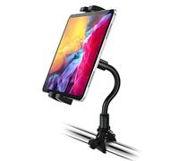 woleyi Collo Oca Supporto Tablet Tapis Roulant, Porta Tablet Bicicletta Spinning Cyclette Manubrio con Regolabile 360°, per iPad Pro 9.7 10.5 11 Air Mini, Samsung Tab, Telefono & Tablet 4-11"