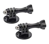 woleyi Supporto Adattatore Treppiede, Tripod Mount Adapter con Thumb Screw Bolts per GoPro Hero 7, 6, 5, 4, Fusion, Session, 3+, 3, SJCAM, Canon, Nikon, Sony, Xiaomi Yi e altre Fotocamera (2 Pezzi)