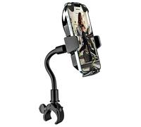 woleyi Supporto Cellulare Manubrio Bici, Porta Telefono Cyclette a Collo Oca [Durevole Flessibile] Supporto Tapis Roulant Spin Bike Rulli Bici per iPhone 15 14 13 Pro Max, Samsung, Phones 4-7"