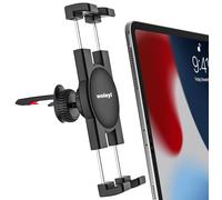 woleyi Supporto Tablet Auto Bocchette Aria, Porta Tablet Telefono Macchina Presa D'aria [Clip di Aggiornamento Non Agitare Mai] per iPad Mini Air Pro, Galaxy Tab, Kindle, Fire, iPhone, 4-13"