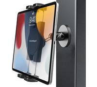 woleyi Supporto Tablet Magnetico [Forte Magnetismo & Portatile] Porta Tablet Magnetico per Carrello da Golf/Magazzino/Scaffale in Metallo per iPad, Galaxy, Lenovo, Huawei, Telefono, 4-12,9"